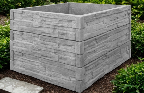 Obrázek z Betonový  vyvýšený záhon